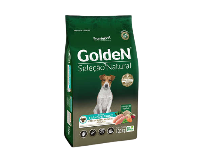 ração da marca golden seleção natural cães adultos 